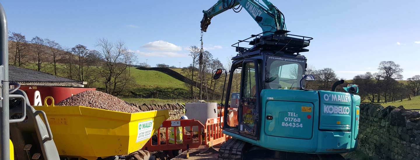 Photo: O'Malley Groundworks and Plant Hire, Penrith, Cumbria